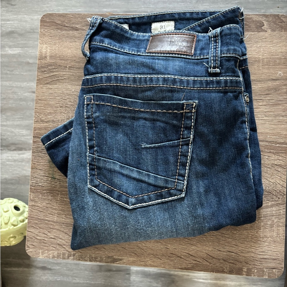 BKE Dark Blue Denim Jeans